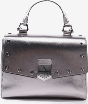 JIMMY CHOO Schultertasche / Umhängetasche One Size in Silber: predná strana