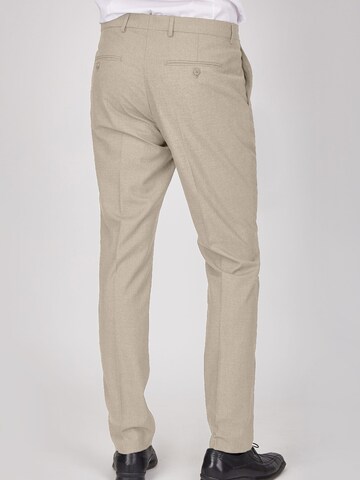 Steffen Klein Slimfit Broek in Beige