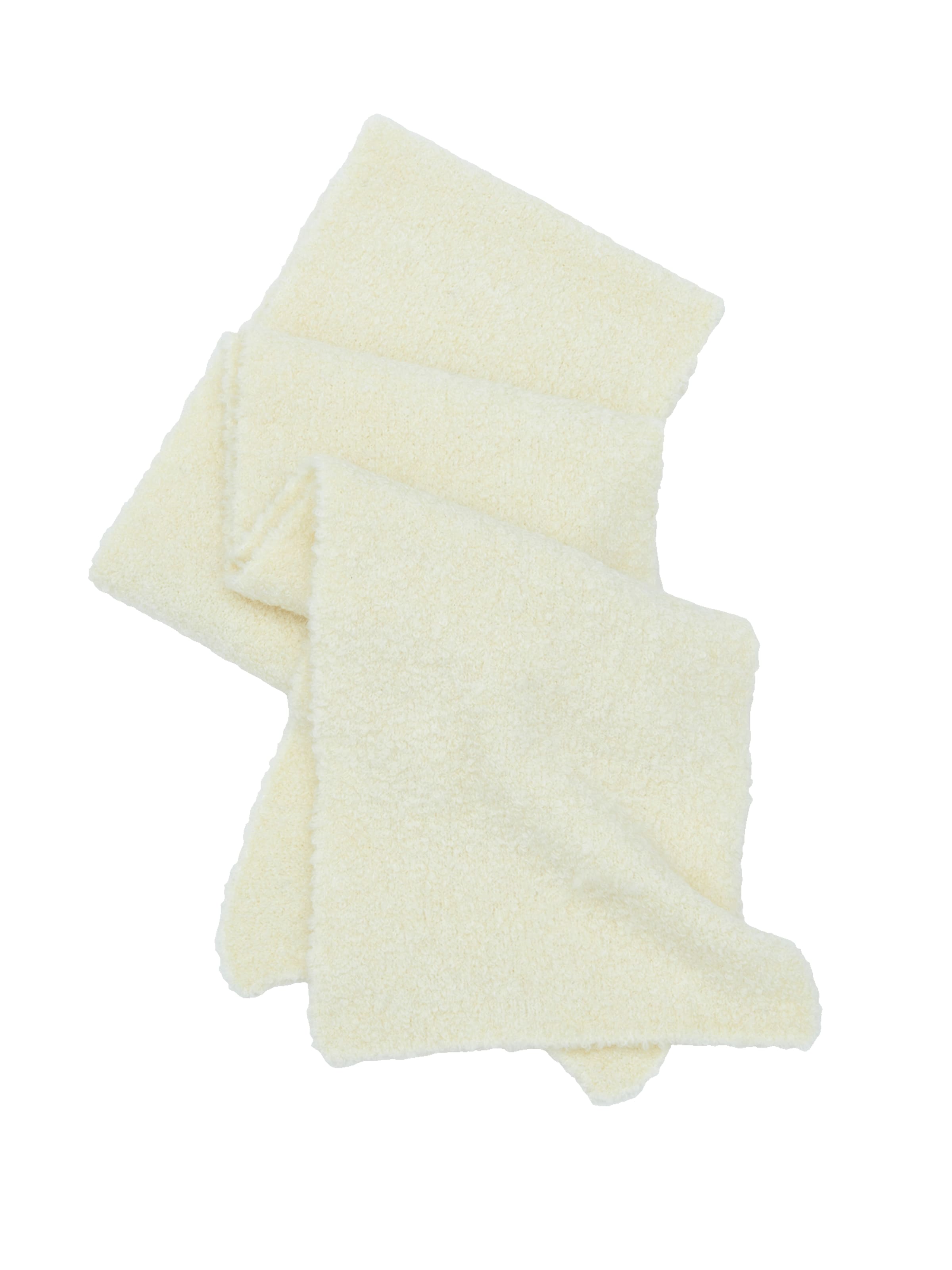 EDITED Halsduk 'Keira' i vit: framsida