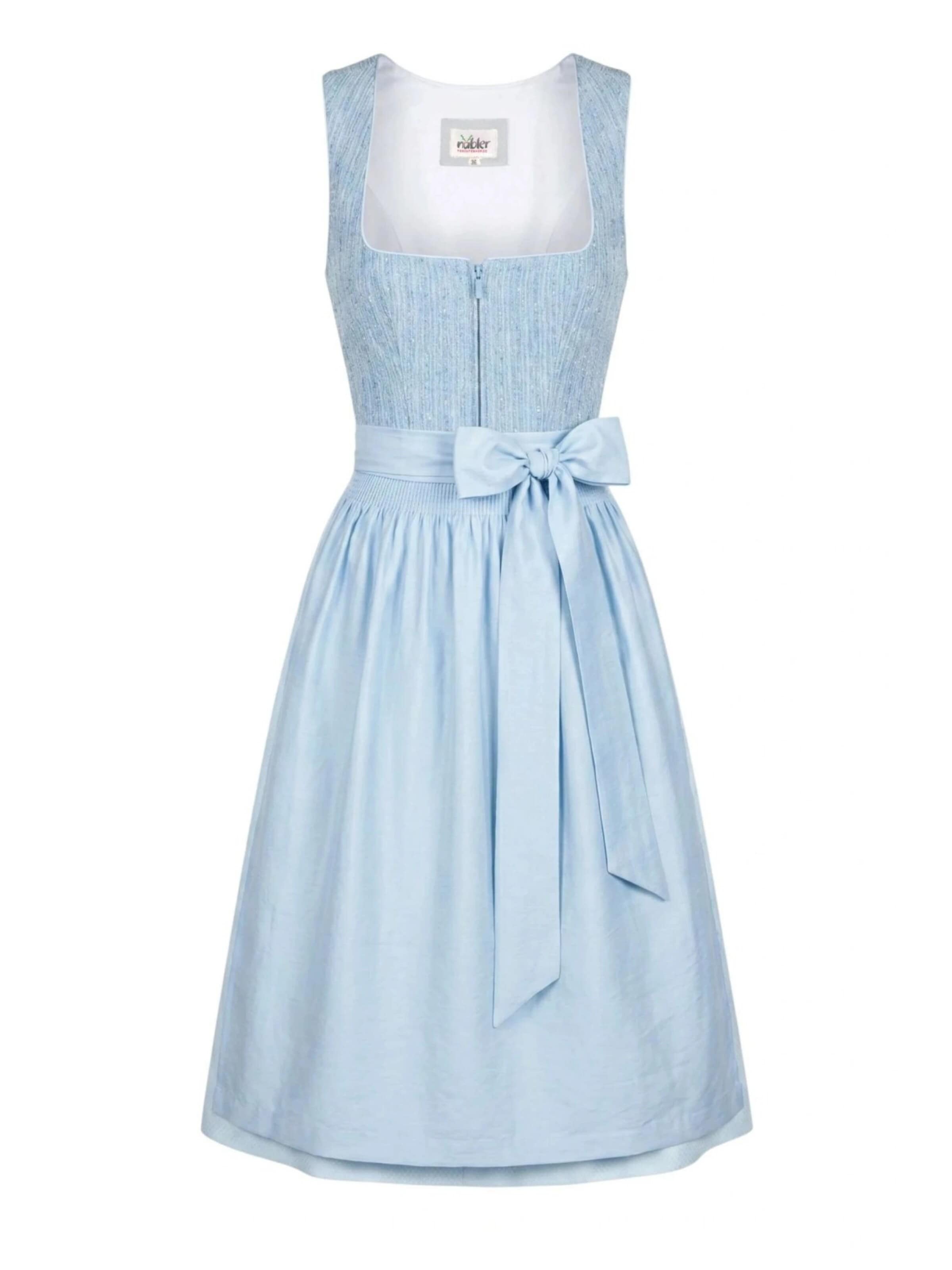 Trachtenhof Nübler Dirndl 'Dirndl midi Katherina' in 32 in Blue, Item view