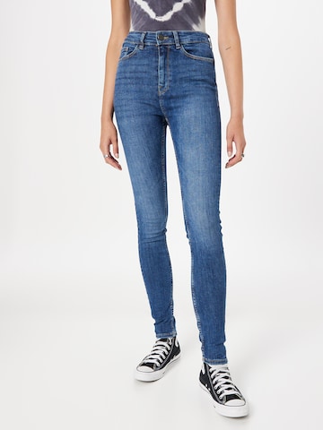 Noisy may Skinny Jeans 'Buddy' in Blauw: voorkant