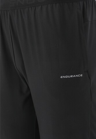 ENDURANCE Regular Sporthose 'Jeener' in Schwarz