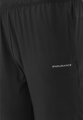 ENDURANCE Regular Workout Pants 'Jeener' in Black