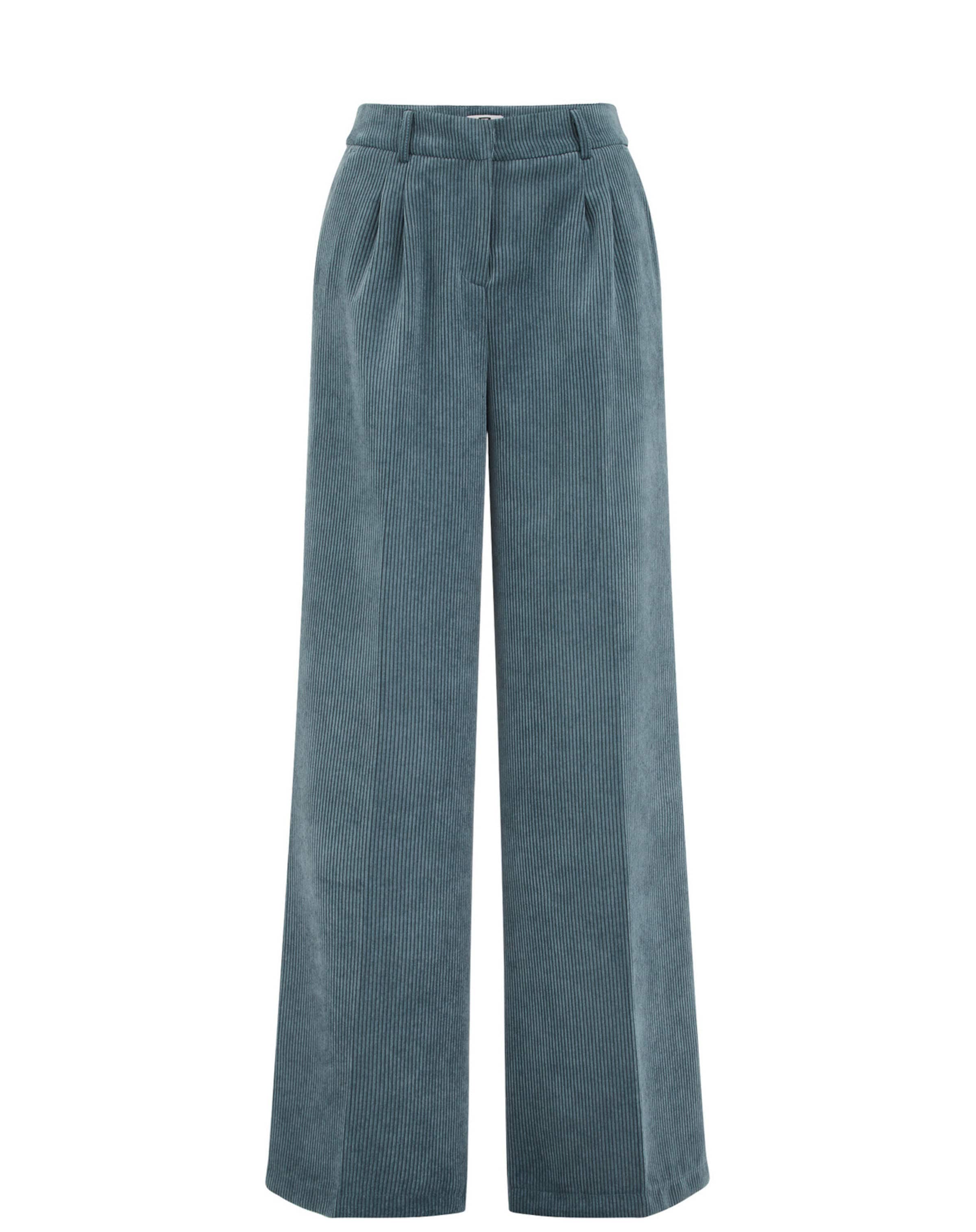 WE Fashion Loosefit Hose in Blau: Vorderseite