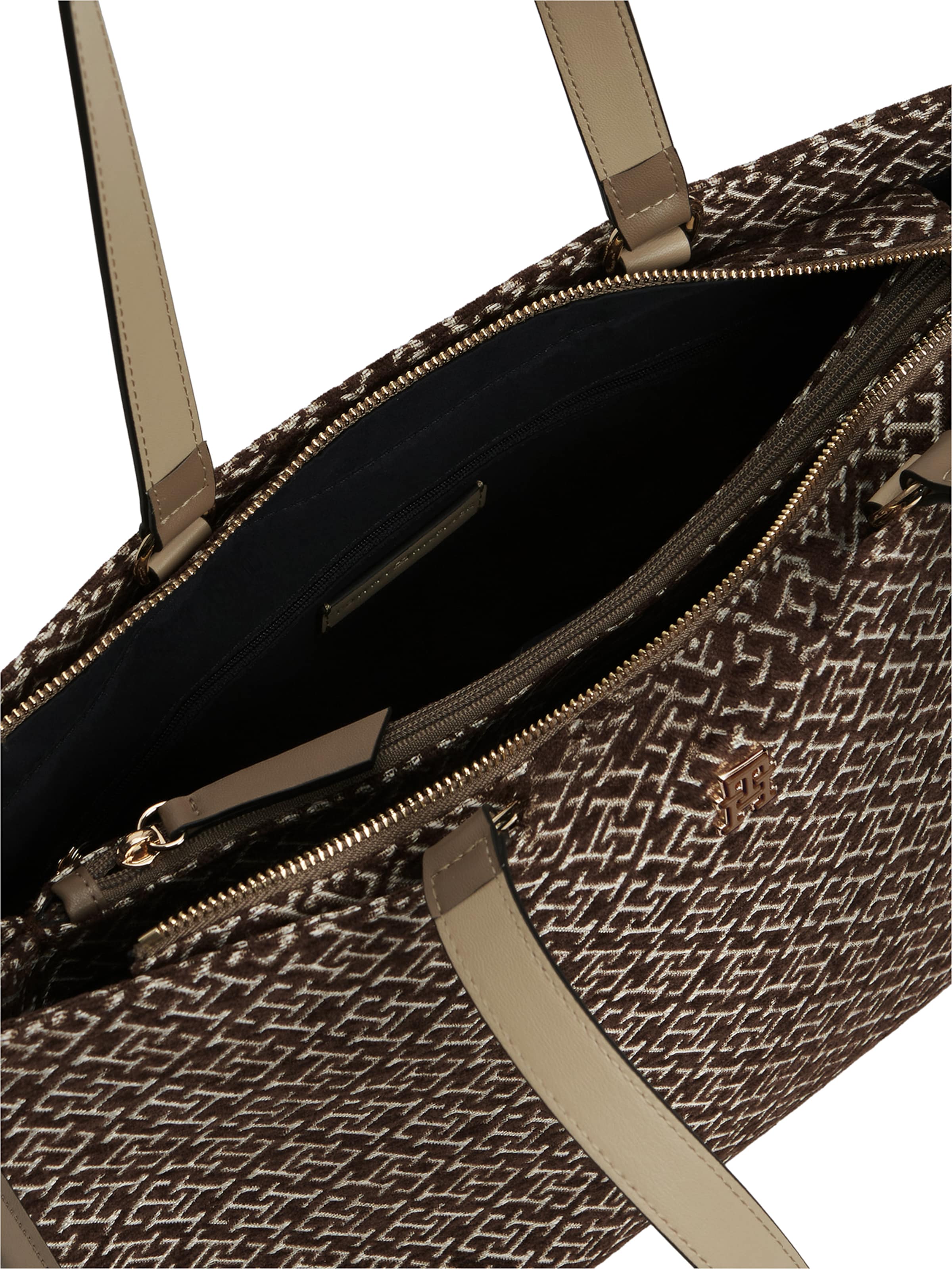 TOMMY HILFIGER Shopper in Braun