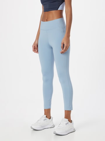 ESPRIT - Skinny Pantalón deportivo en azul: frente
