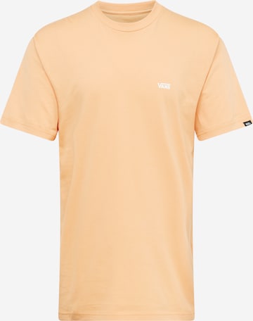 VANS جينز مضبوط قميص بلون برتقالي: الأمام