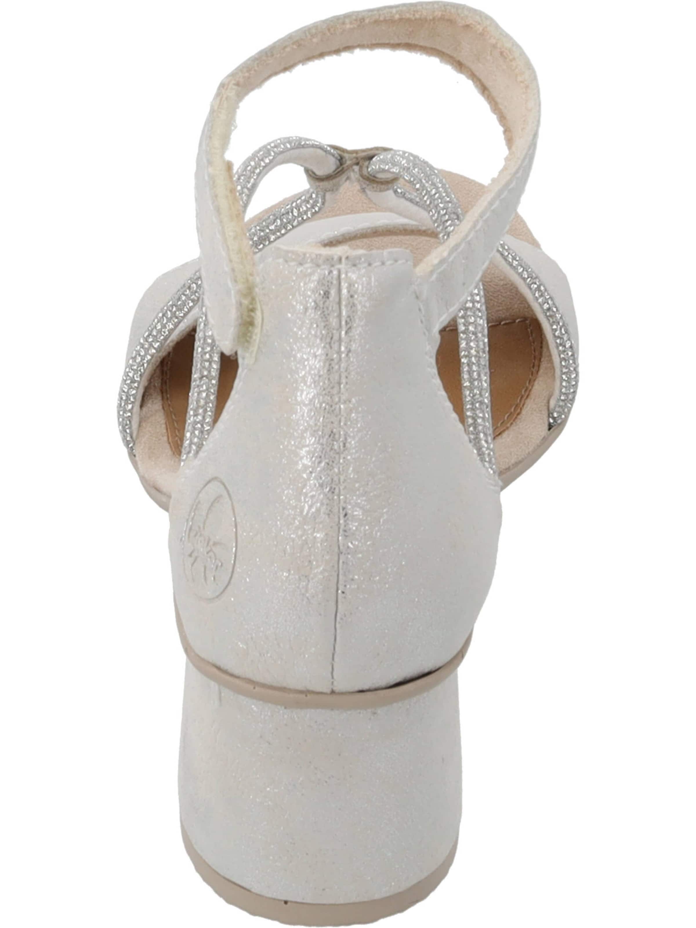 Rieker Босоножки с ремешком в Серебристый