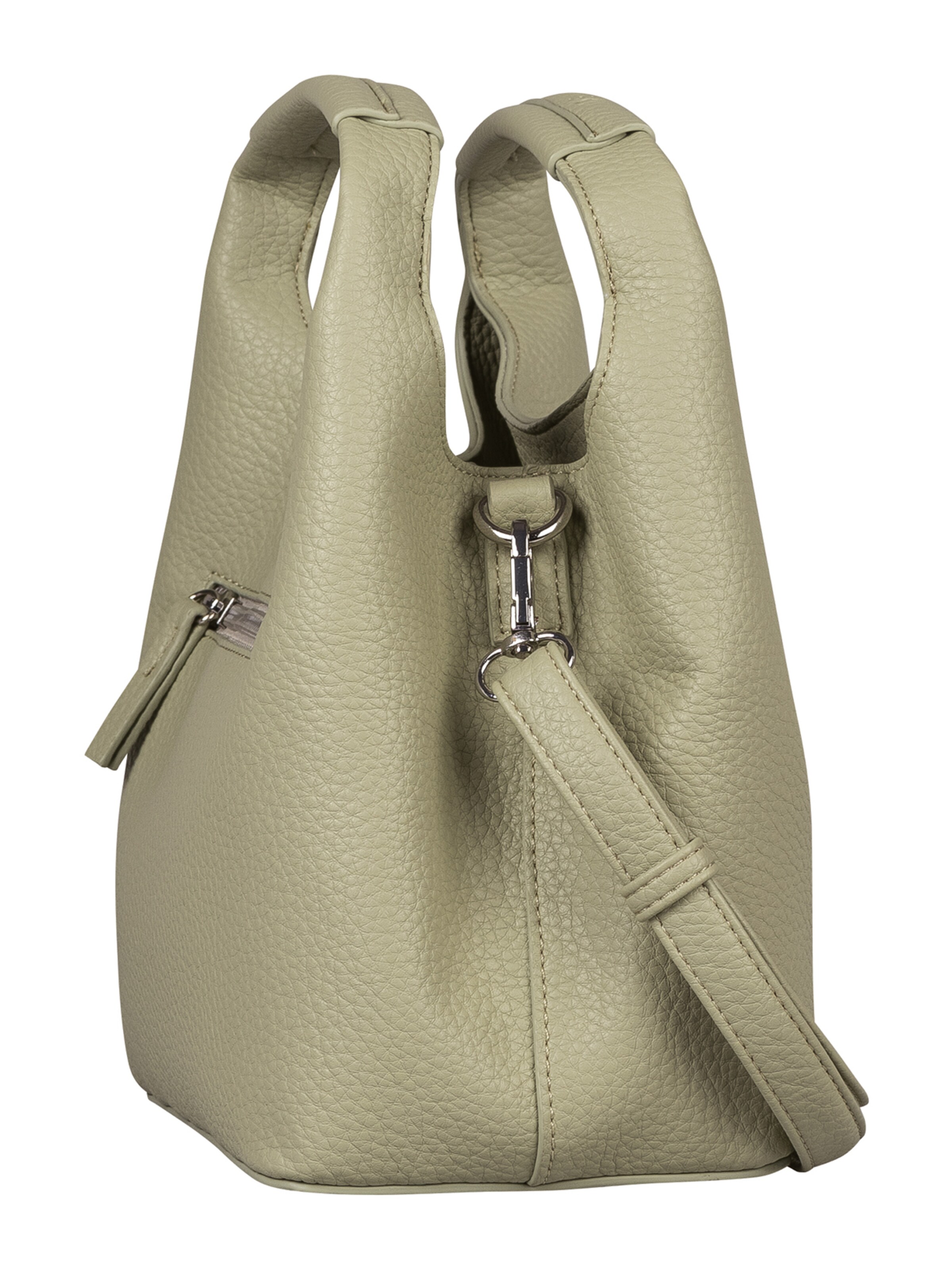 TOM TAILOR DENIM Handtas 'Luara' in Groen