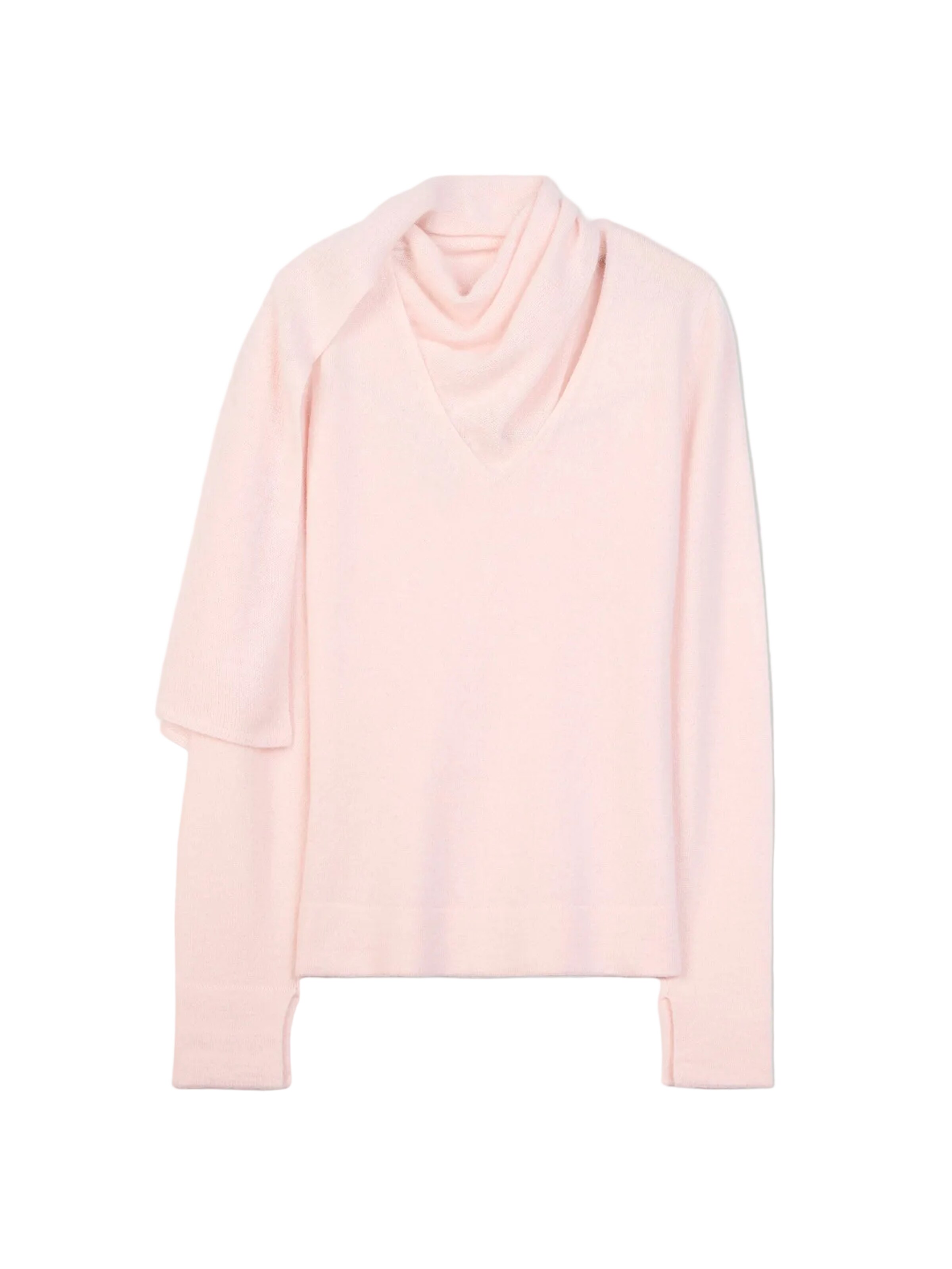 GOBI Cashmere Trui in Oranje: voorkant