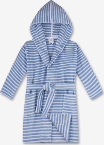 SANETTA Bathrobe in Blue: front