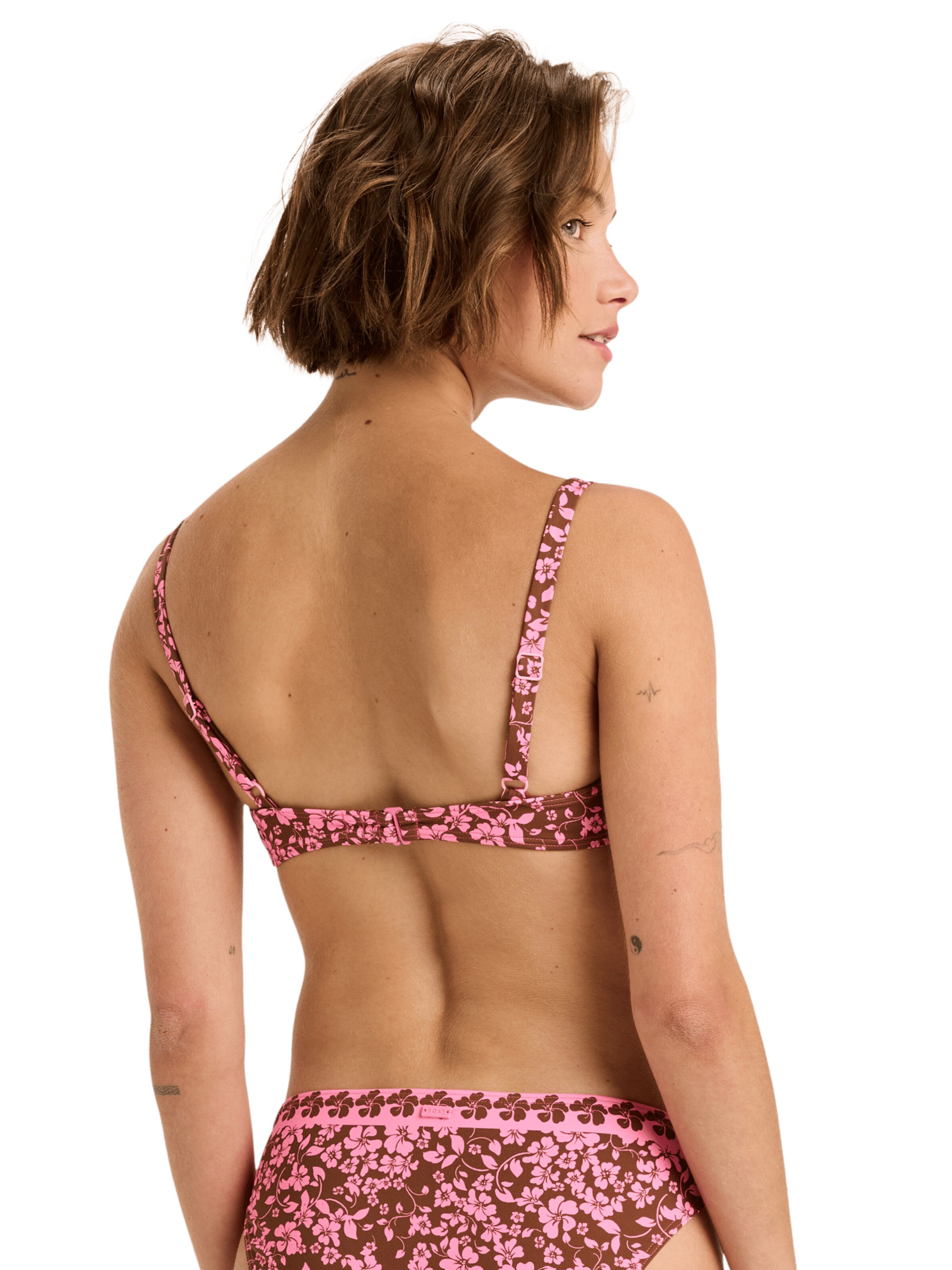 ROXY Balconette Bikini Top 'Kerlina' in Brown
