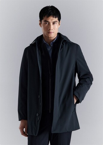 MANGO MAN Between-Season Jacket 'Elio' in Blue: front