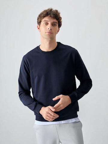Tommy Life - Sweatshirt em azul: frente