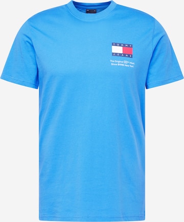 T-Shirt 'ESSENTIAL' Tommy Jeans en bleu : devant