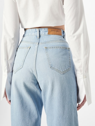 Nasty Gal Tapered Jeans in Blauw