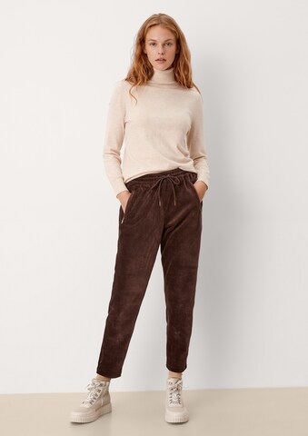 s.Oliver Loosefit Broek in Bruin