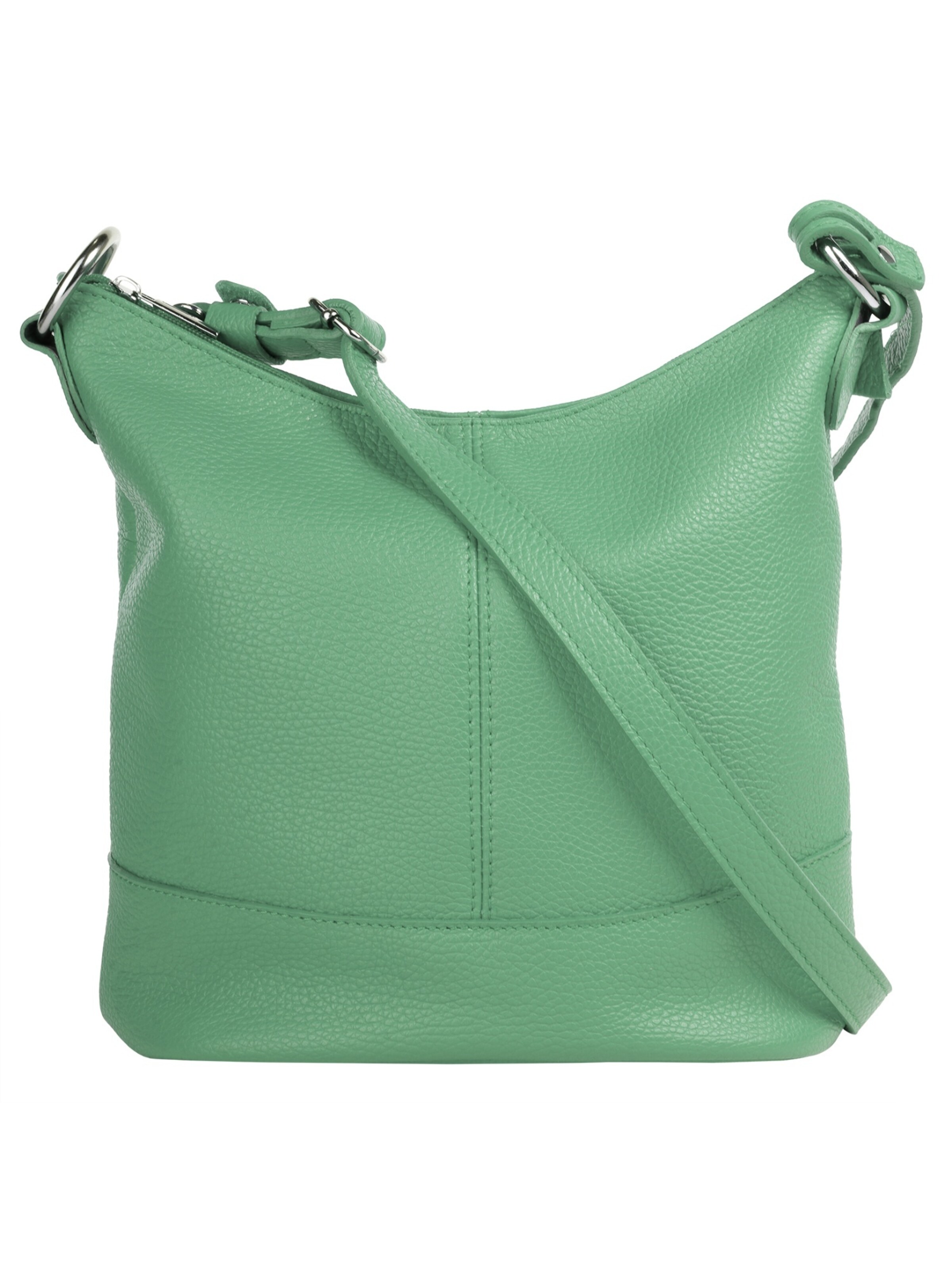 Sac à bandoulière Cluty en vert : devant
