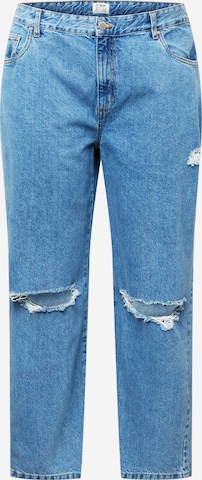 Cotton On Curve Jeans in Blauw: voorkant