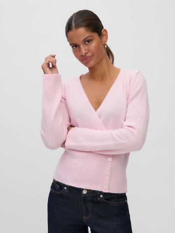 Pull-over 'VMSarah' VERO MODA en rose : devant