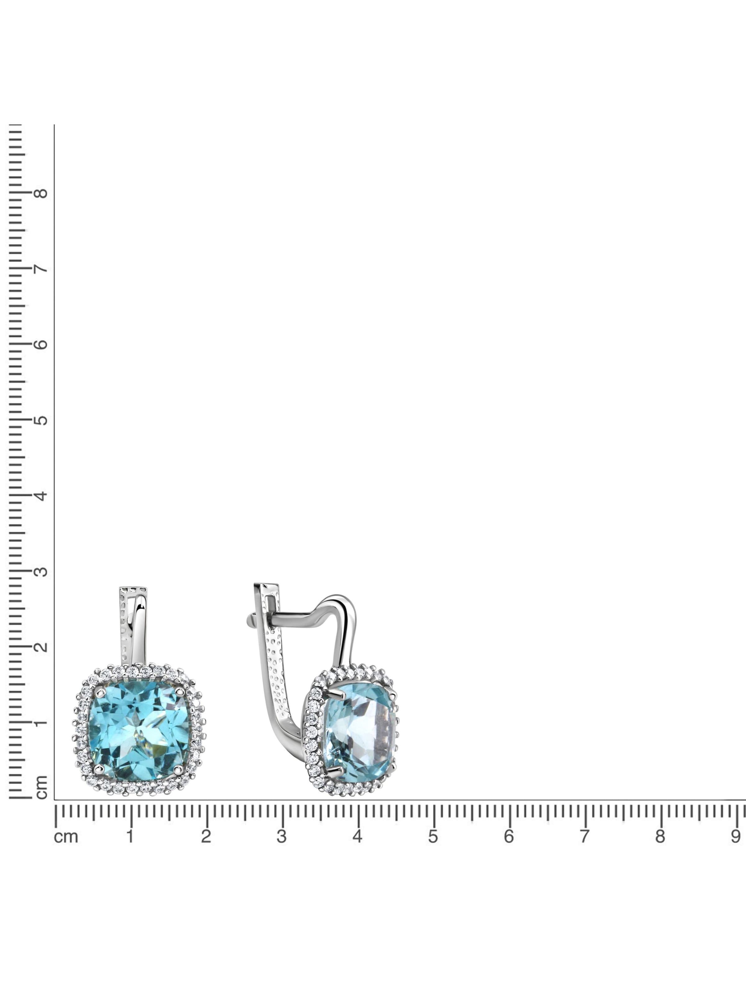 Boucles d'oreilles Fascination by Ellen K. en blanc