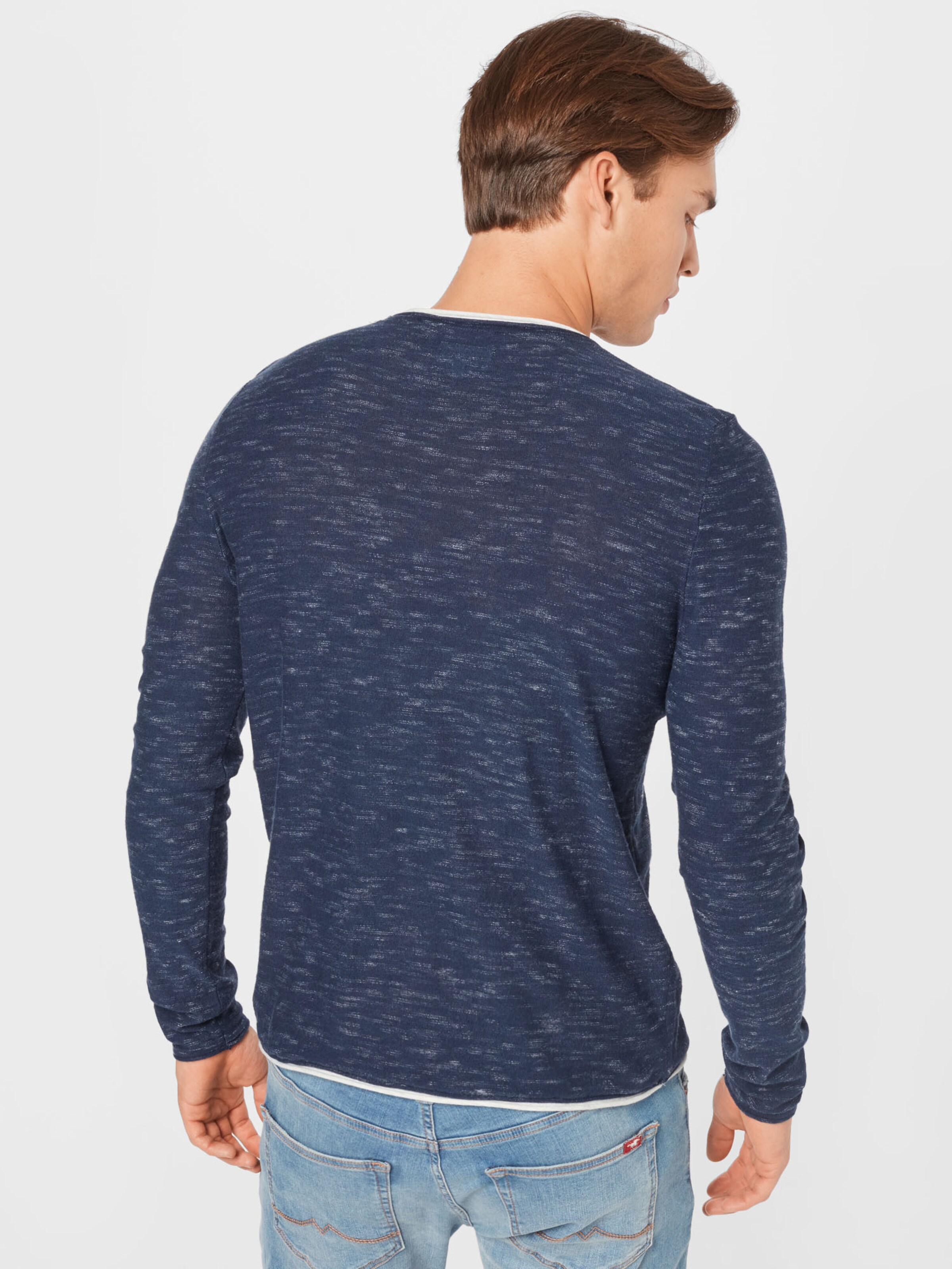 Männer Pullover & Strick QS by s.Oliver Pullover in Blau - GQ66983