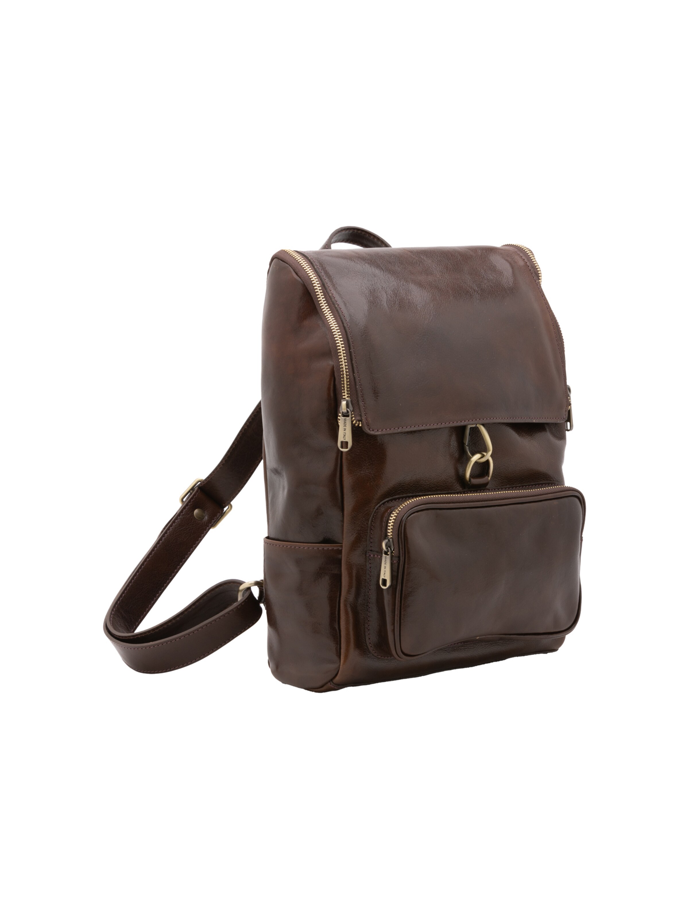 Viola Castellani Rugzak in Bruin: voorkant