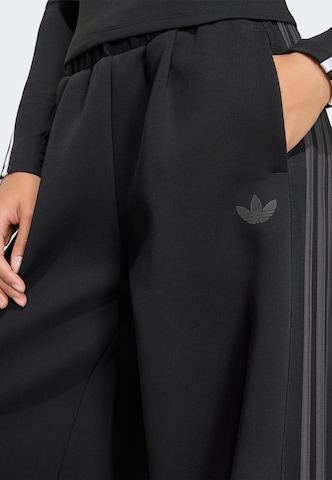 Wide Leg Pantalon 'Sst 2.0' ADIDAS ORIGINALS en noir