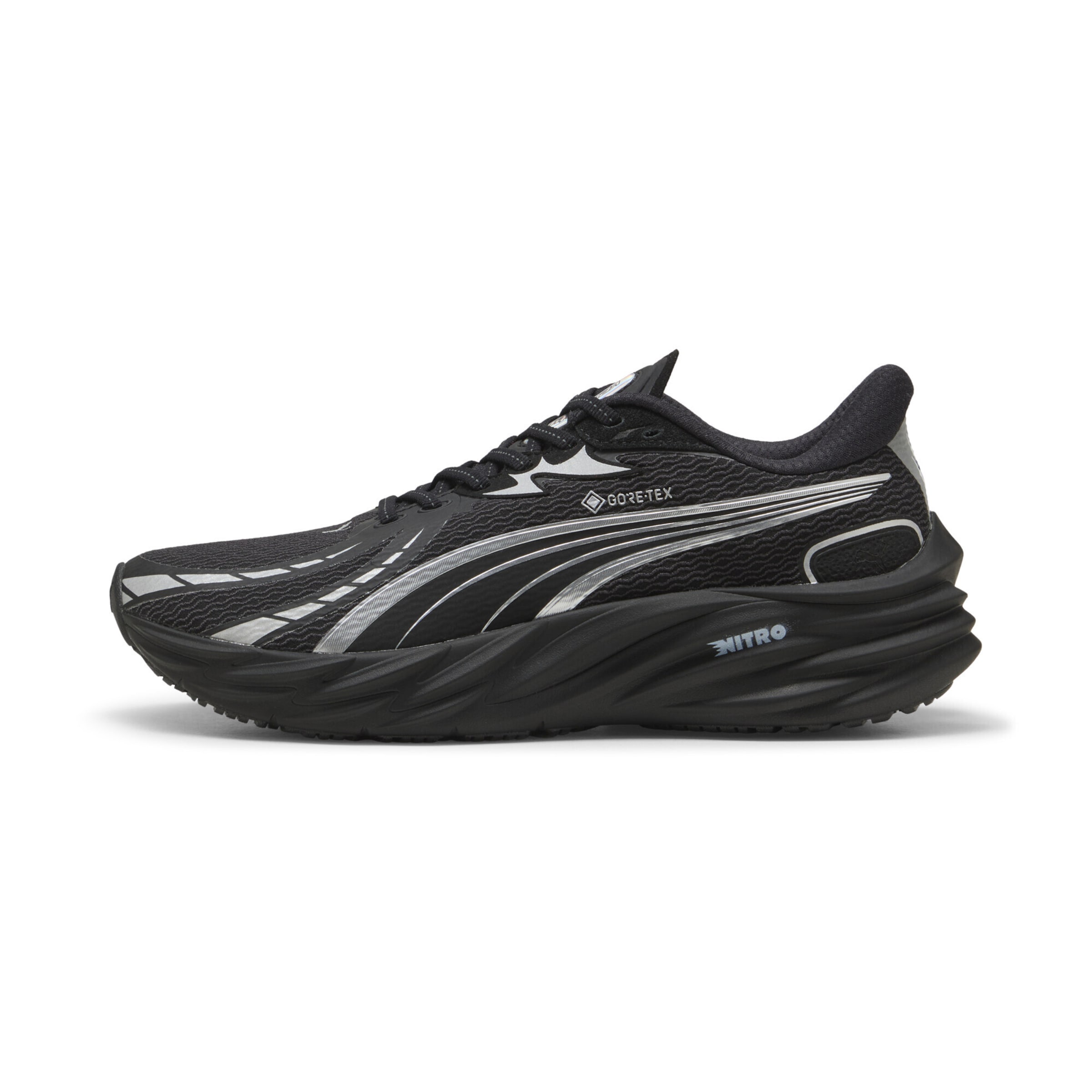 PUMA Laufschuh 'Velocity NITRO 4' in Schwarz: Vorderseite