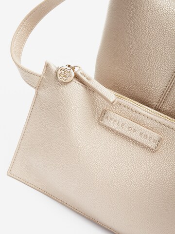 Apple of Eden Shopper ' VALETTA ' in Goud