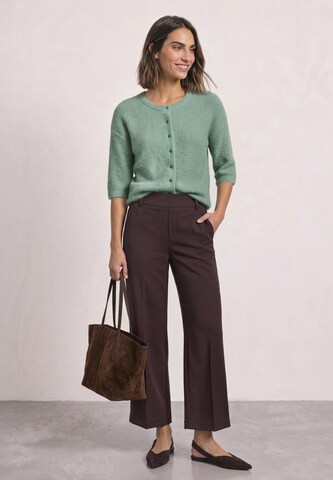STREET ONE Knit Cardigan in Green