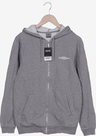 UMBRO Sweatshirt & Zip-Up Hoodie in M in Grey: front