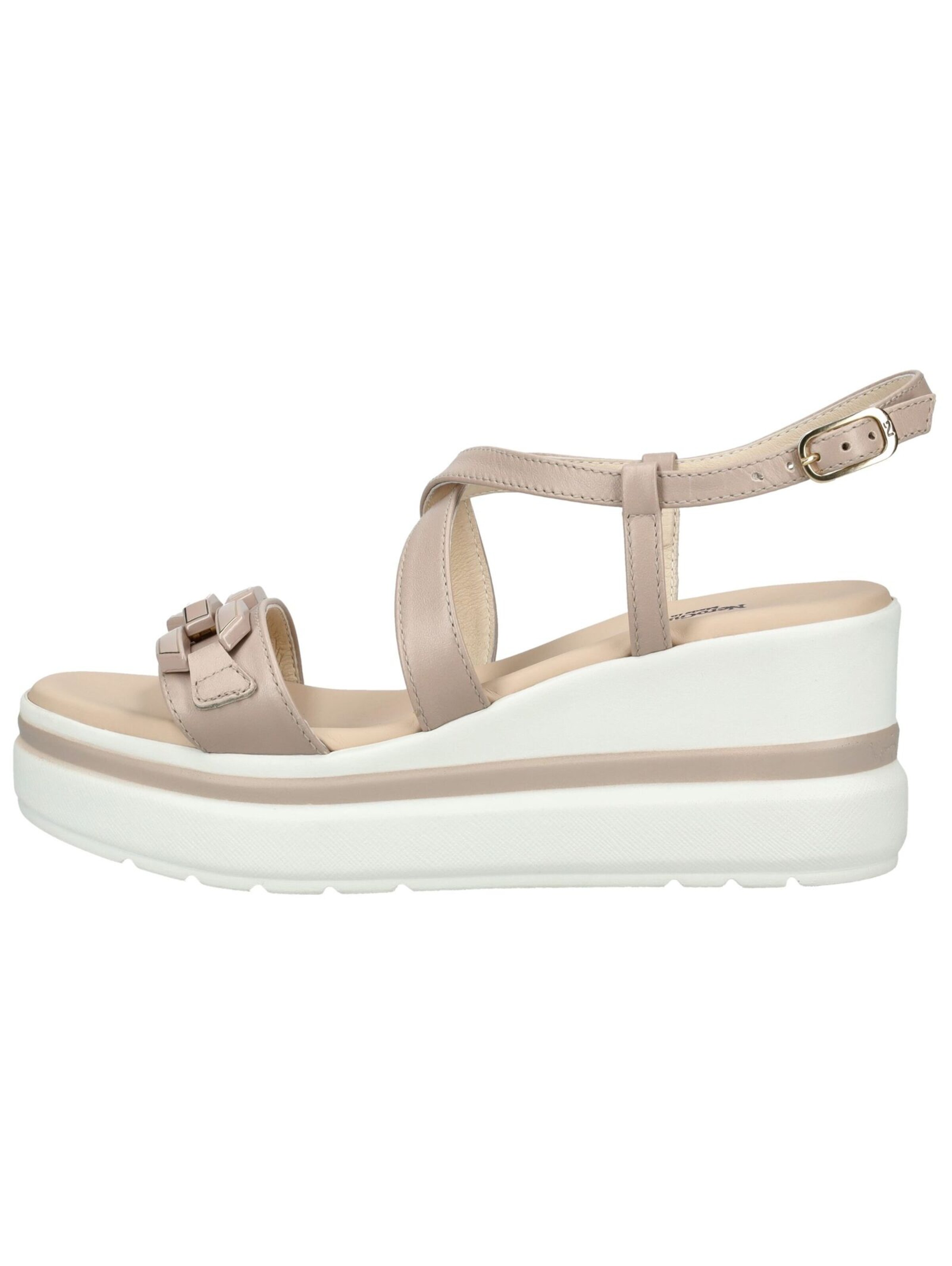 Nero Giardini Sandalen met riem in Beige