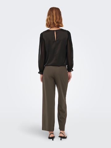 JDY Wide Leg Hose 'Geggo' in Braun