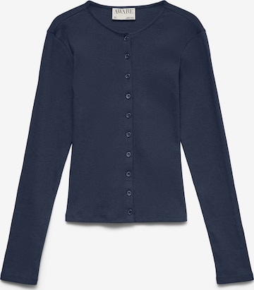 VERO MODA - Cárdigan en azul: frente