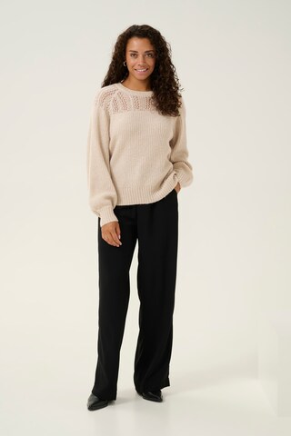 Cream Sweater 'CR Beva' in Beige