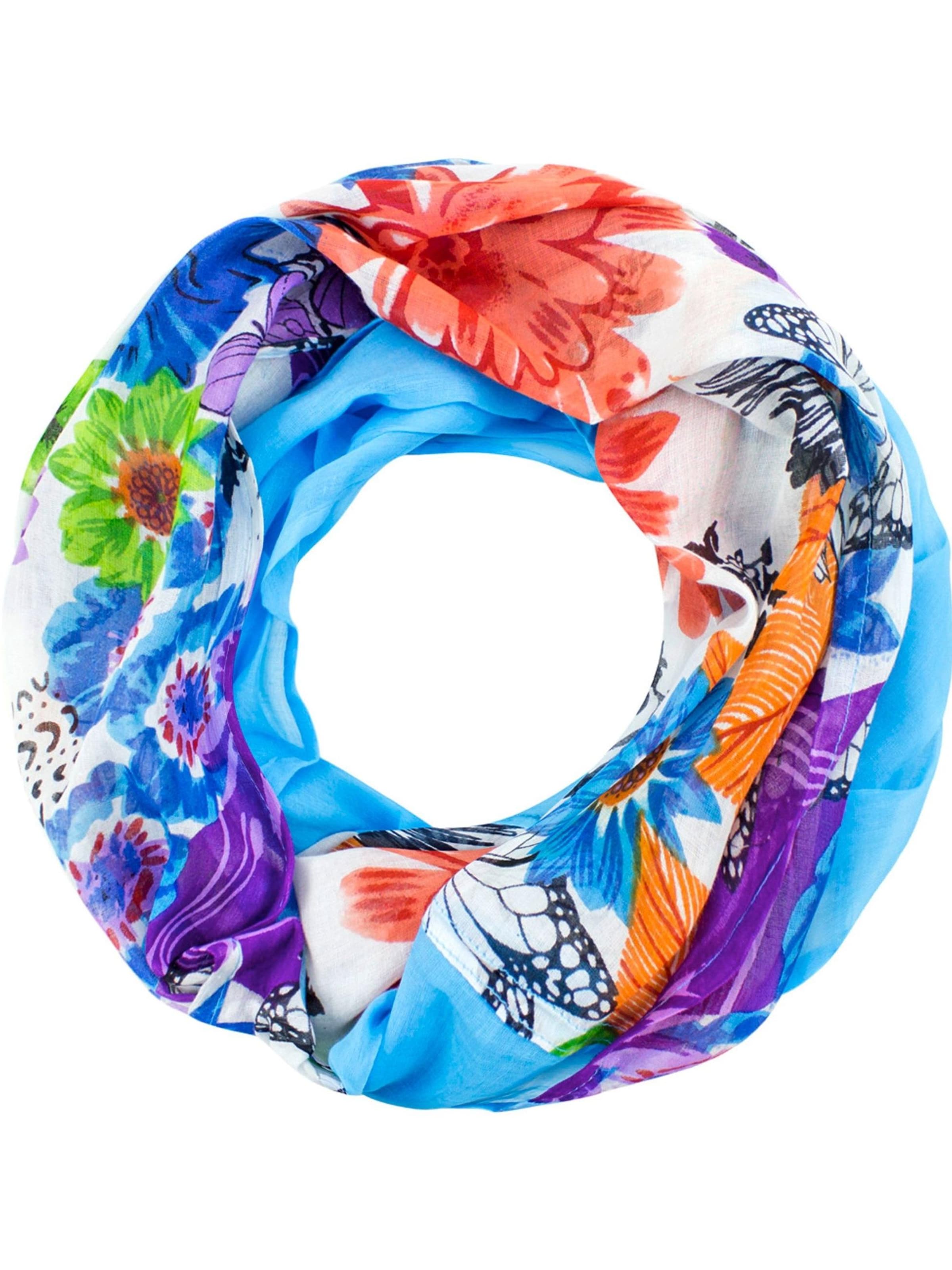 Sunsa Tube Scarf 'Sunsa' in Blue: front