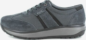 Sneaker bassa 'Sneaker Low Herren 121cas David Slate Echtleder in grau' di Joya in grigio: frontale