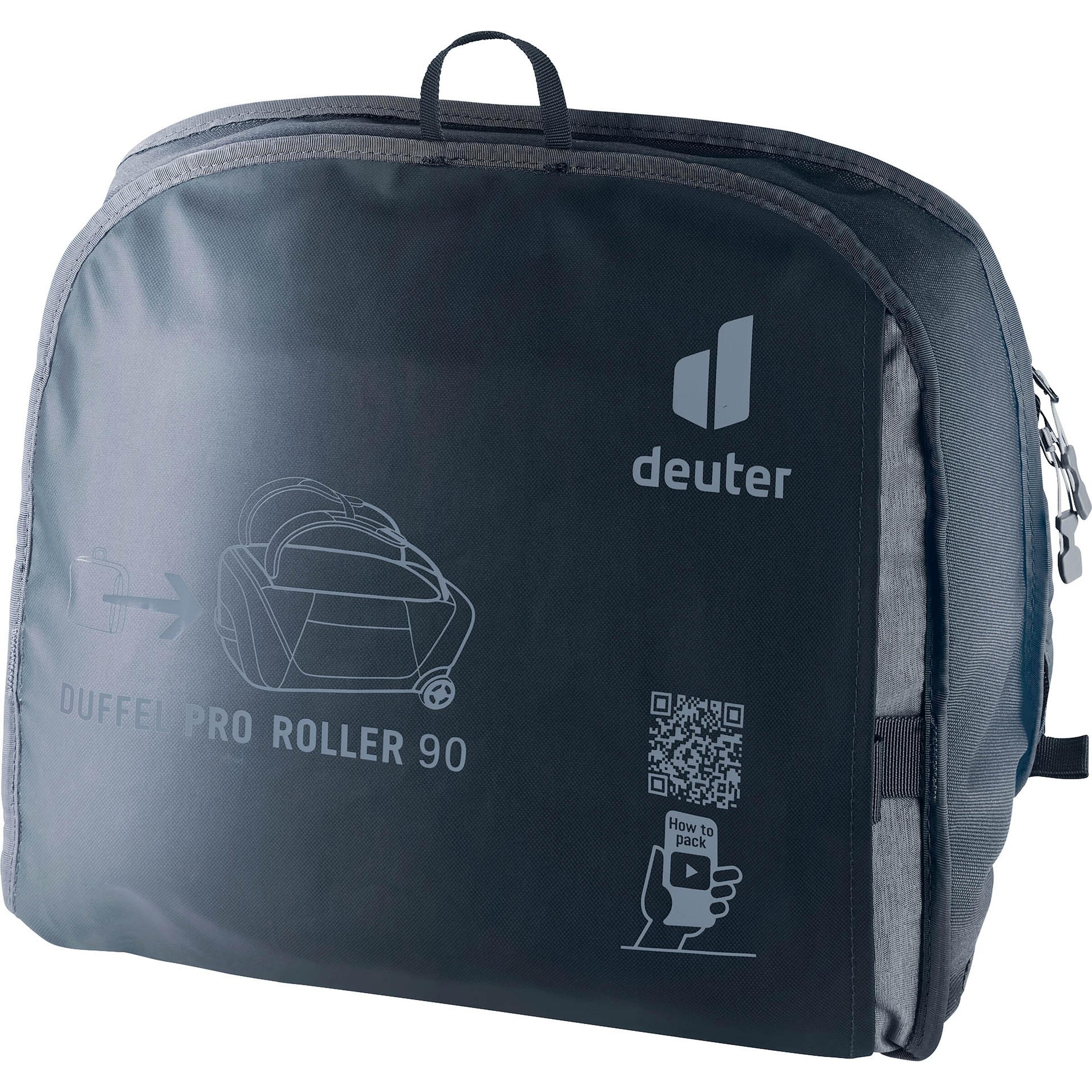 DEUTER Trolley 'Duffel Pro 90' in Schwarz