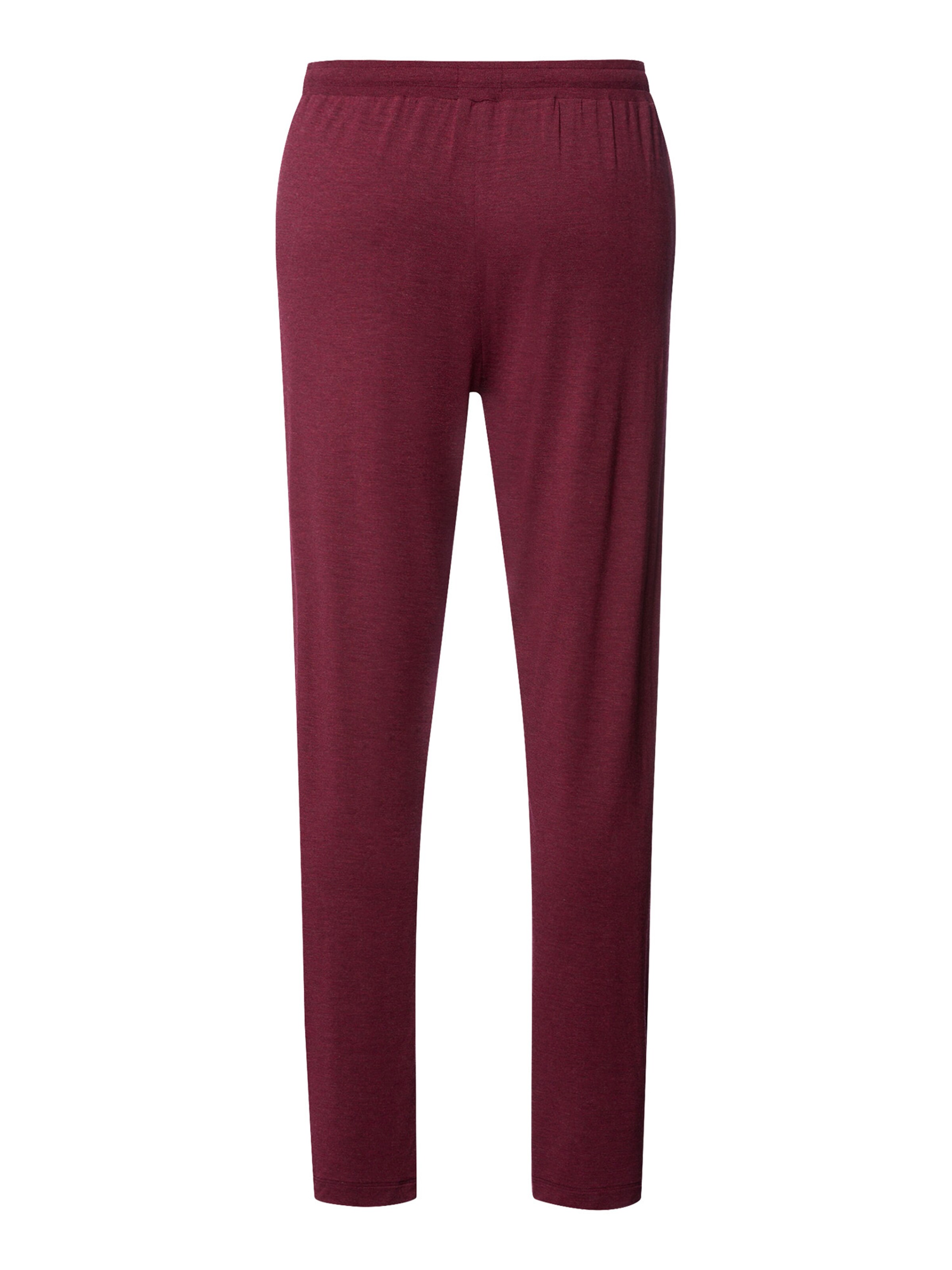 Regular Pantalon de sport 'Casuals' Hanro en rouge : devant