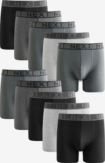 Next Bokserice u siva / tamo siva / siva melange / crna, Pregled proizvoda