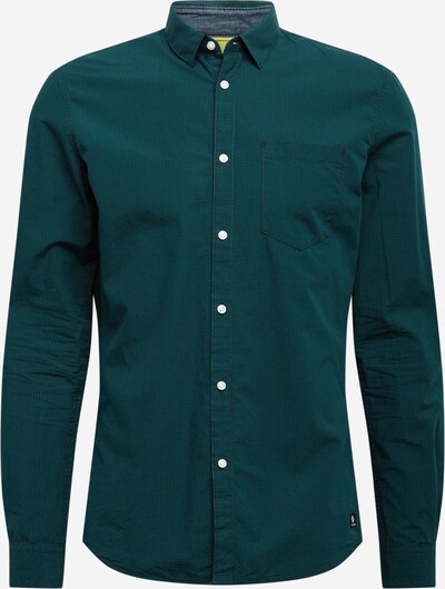 TOM TAILOR DENIM Hemd 'Vichy' in marine / smaragd, Produktansicht