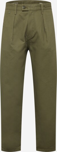 G-Star RAW Plissert bukse i grønn, Produktvisning
