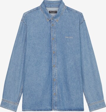 Coupe regular Chemise Marc O'Polo en bleu : devant