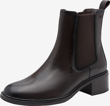 Tamaris Chelsea boots in Bruin: voorkant