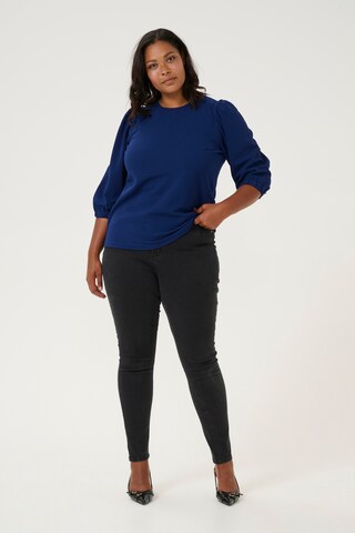 T-shirt 'KC Janni' KAFFE CURVE en bleu