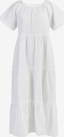 Robe DreiMaster Vintage en blanc : devant