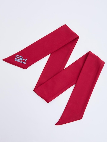 Fascia tergisudore di SPORTKIND in rosso: frontale