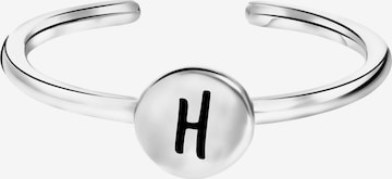 Lucardi Ring in Silver: front