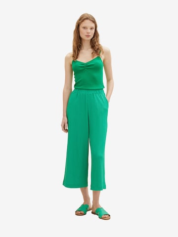 TOM TAILOR DENIM Top in Green